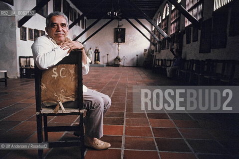 Colombian writer Gabriel Garcia Marquez. Carthagena, February 20, 1991 - ©Ulf Andersen/Rosebud2