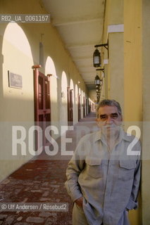 Colombian writer Gabriel Garcia Marquez. Carthagena, February 20, 1991 - ©Ulf Andersen/Rosebud2