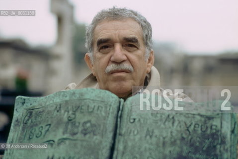 Colombian writer Gabriel Garcia Marquez. Paris, November 7, 1990 - ©Ulf Andersen/Rosebud2