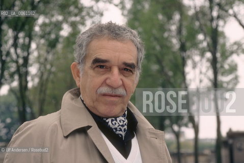 Colombian writer Gabriel Garcia Marquez. Paris, November 7, 1990 - ©Ulf Andersen/Rosebud2