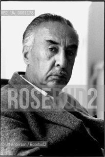 French writer Romain Gary at home. Real name©Ulf Andersen/Rosebud2