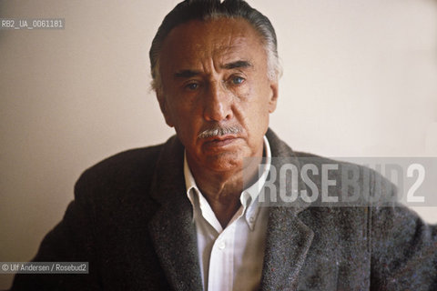 French writer Romain Gary at home. Real name©Ulf Andersen/Rosebud2