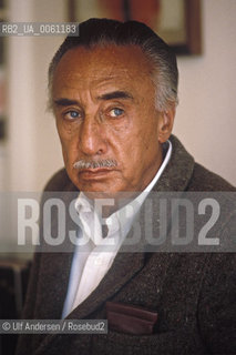 French writer Romain Gary at home. Real name©Ulf Andersen/Rosebud2