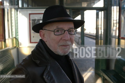 belgian author Jef Geeraert at Gent railway station in Belgium. ©Ulf Andersen/Rosebud2