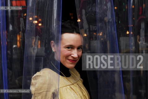 Australian author Nikki Gemmel in Paris to promote her book.. ©Ulf Andersen/Rosebud2