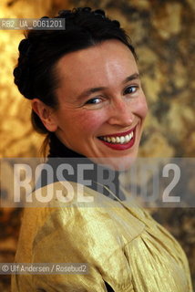 Australian author Nikki Gemmel in Paris to promote her book.. ©Ulf Andersen/Rosebud2