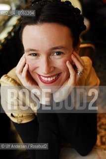 Australian author Nikki Gemmel in Paris to promote her book.. ©Ulf Andersen/Rosebud2