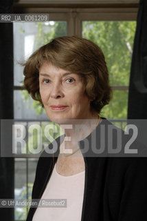 American essayist and political activist Susan George. Paris May 25, 2010 - ©Ulf Andersen/Rosebud2