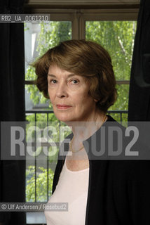 American essayist and political activist Susan George. Paris May 25, 2010 - ©Ulf Andersen/Rosebud2