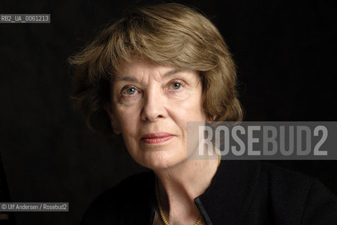 American essayist and political activist Susan George. Paris May 25, 2010 - ©Ulf Andersen/Rosebud2