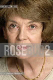 American essayist and political activist Susan George. Paris May 25, 2010 - ©Ulf Andersen/Rosebud2