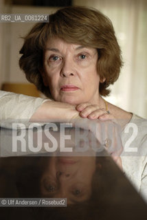 American essayist and political activist Susan George. Paris May 25, 2010 - ©Ulf Andersen/Rosebud2