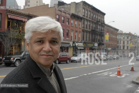 Indian xriter Amitav Ghosh. New York, January 15, 2007 - ©Ulf Andersen/Rosebud2