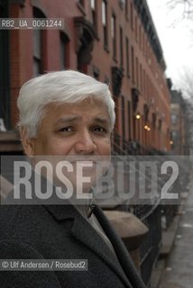 Indian xriter Amitav Ghosh. New York, January 15, 2007 - ©Ulf Andersen/Rosebud2