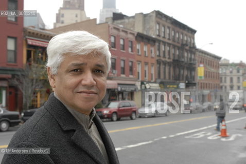 Indian xriter Amitav Ghosh. New York, January 15, 2007 - ©Ulf Andersen/Rosebud2