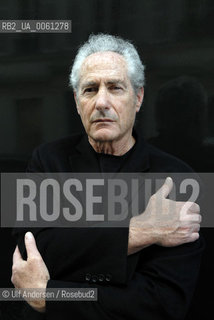 American writer Barry Gifford. Paris, september 22, 2010 - ©Ulf Andersen/Rosebud2