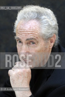 American writer Barry Gifford. Paris, september 22, 2010 - ©Ulf Andersen/Rosebud2