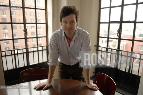 American writer David Gilbert. New York, January 12, 2007 - ©Ulf Andersen/Rosebud2