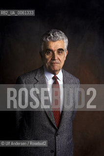 French philosopher René Girard. Paris, september 20, 1990 - ©Ulf Andersen/Rosebud2