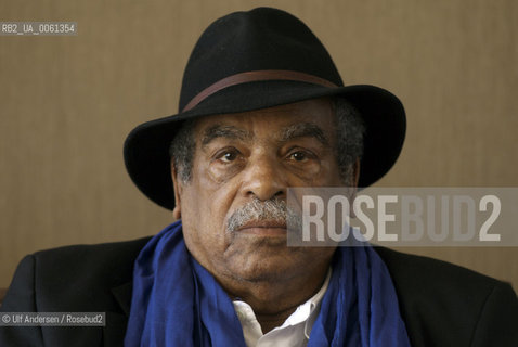 French writer Edouard Glissant. Saint Malo, June 1, 2009 - ©Ulf Andersen/Rosebud2