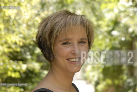 French writer Valentine Goby. Paris, June 18, 2008 - ©Ulf Andersen/Rosebud2