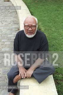 Rumanian writer Paul Goma. Paris, October 12, 2001 - ©Ulf Andersen/Rosebud2