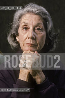 South African writer Nadine Gordimer. Paris, January 25, 1993 - ©Ulf Andersen/Rosebud2