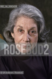 South African writer Nadine Gordimer. Paris, January 25, 1993 - ©Ulf Andersen/Rosebud2