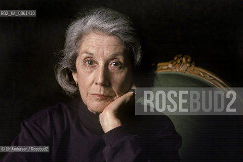 South African writer Nadine Gordimer. Paris, January 25, 1993 - ©Ulf Andersen/Rosebud2