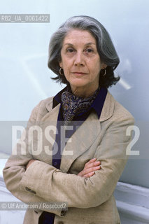 South African writer Nadine Gordimer. Paris, June 15, 1983 - ©Ulf Andersen/Rosebud2