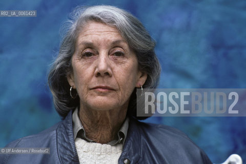 South African writer Nadine Gordimer. Paris, september 19, 1988 - ©Ulf Andersen/Rosebud2