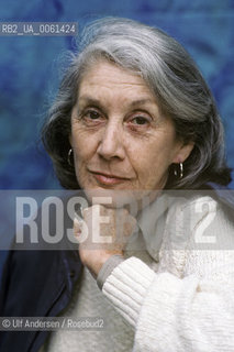 South African writer Nadine Gordimer. Paris, september 19, 1988 - ©Ulf Andersen/Rosebud2