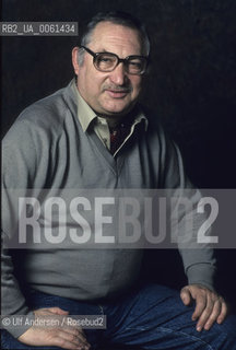 Russian writer Friedrich Gorenstein (1932-2002). Paris, October 18, 1991 - ©Ulf Andersen/Rosebud2