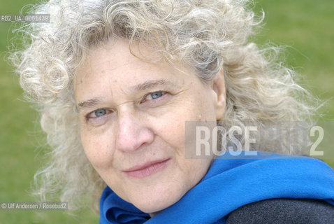 Israeli writer Michal Govin. Paris, March 26, 2010 - ©Ulf Andersen/Rosebud2