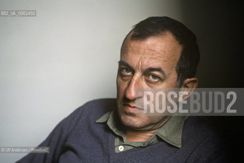 Spanish writer Juan Goytisolo. Paris, May 13, 1988 - ©Ulf Andersen/Rosebud2