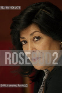Spanish writer Almudena Grandes. Paris, September 17, 2008 - ©Ulf Andersen/Rosebud2