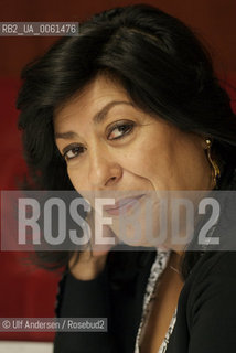 Spanish writer Almudena Grandes. Paris, September 17, 2008 - ©Ulf Andersen/Rosebud2