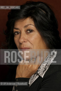 Spanish writer Almudena Grandes. Paris, September 17, 2008 - ©Ulf Andersen/Rosebud2