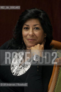 Spanish writer Almudena Grandes. Paris, September 17, 2008 - ©Ulf Andersen/Rosebud2