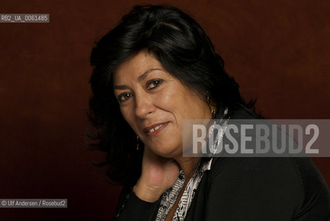 Spanish writer Almudena Grandes. Paris, September 17, 2008 - ©Ulf Andersen/Rosebud2