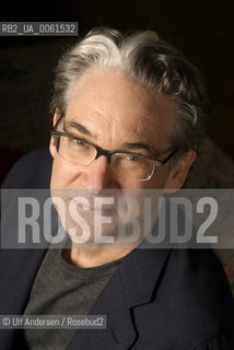 American writer Michael Greenberg. Paris, december 7, 2009 - ©Ulf Andersen/Rosebud2