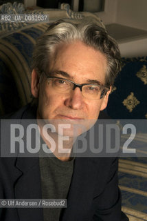 American writer Michael Greenberg. Paris, december 7, 2009 - ©Ulf Andersen/Rosebud2