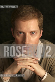 American writer Andrew Sean Greer. Paris, January 28, 2009 - ©Ulf Andersen/Rosebud2