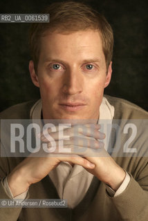 American writer Andrew Sean Greer. Paris, January 28, 2009 - ©Ulf Andersen/Rosebud2