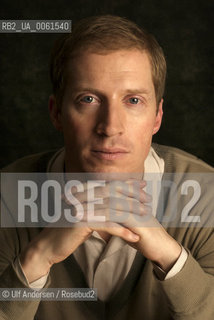 American writer Andrew Sean Greer. Paris, January 28, 2009 - ©Ulf Andersen/Rosebud2