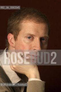 American writer Andrew Sean Greer. Paris, January 28, 2009 - ©Ulf Andersen/Rosebud2