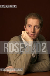 American writer Andrew Sean Greer. Paris, January 28, 2009 - ©Ulf Andersen/Rosebud2