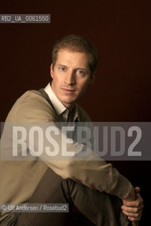 American writer Andrew Sean Greer. Paris, January 28, 2009 - ©Ulf Andersen/Rosebud2