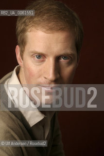 American writer Andrew Sean Greer. Paris, January 28, 2009 - ©Ulf Andersen/Rosebud2