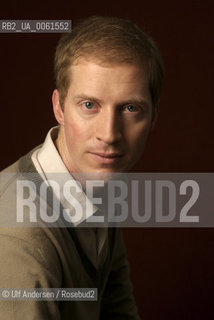 American writer Andrew Sean Greer. Paris, January 28, 2009 - ©Ulf Andersen/Rosebud2